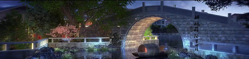 180度环幕投影苏州三维宣传片场景