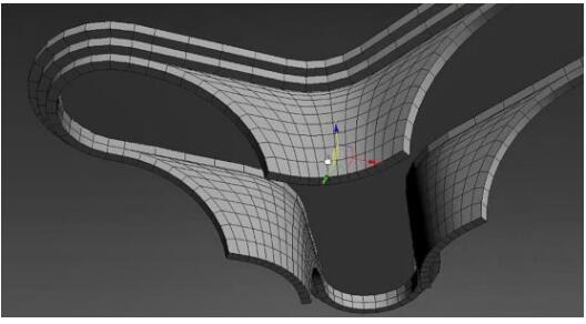 制作出层级关系，然后封顶。