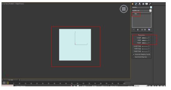 在视图中画一个box