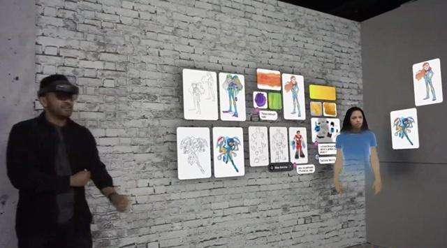 微软、Spatial联手展示HoloLens MR任务协同工作