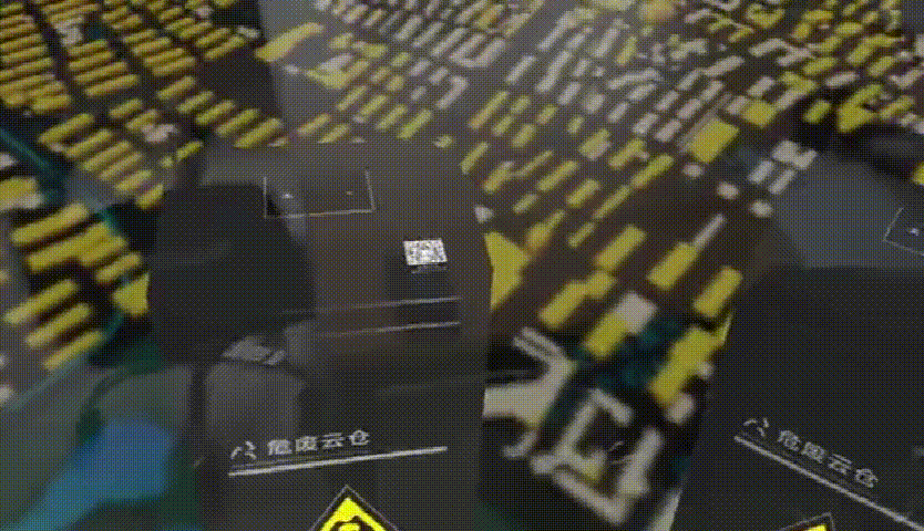 扫描出现云仓模型