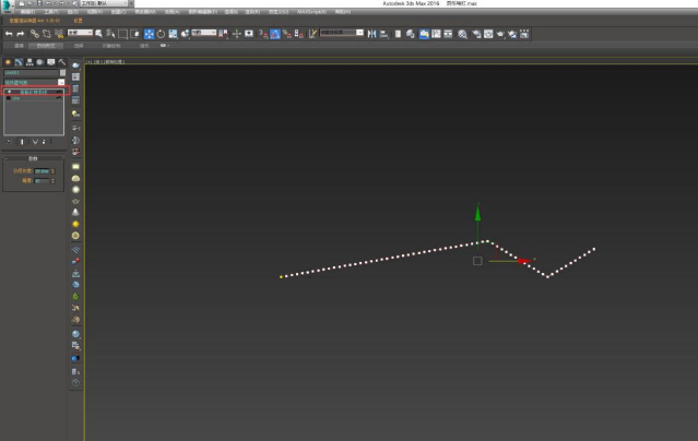 步骤二：把样条线均匀加点