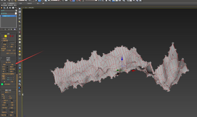 步骤十：选择面片