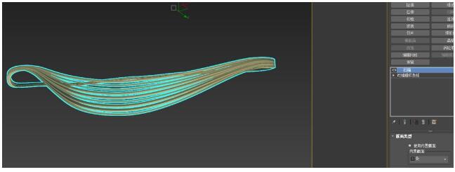 用扫描修改器调整出想要的厚度