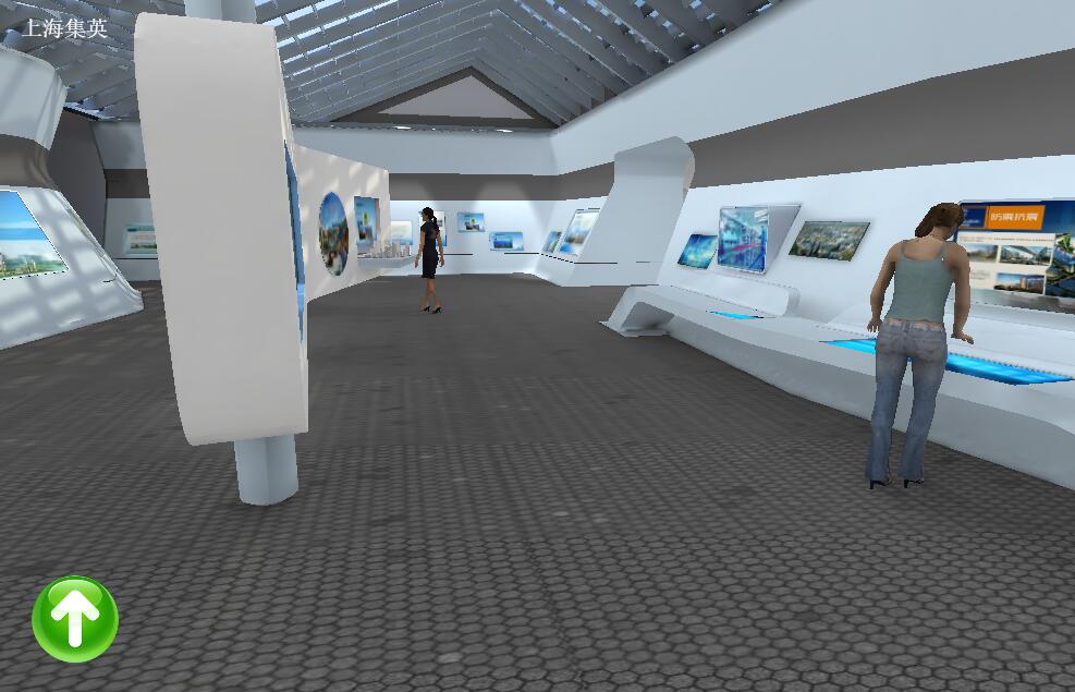 虚拟展厅场景