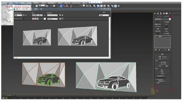 10.最后把车线条，给轮廓