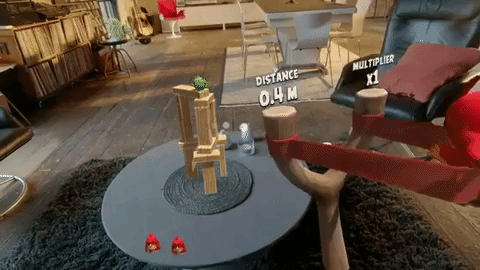 愤怒的小鸟AR游戏