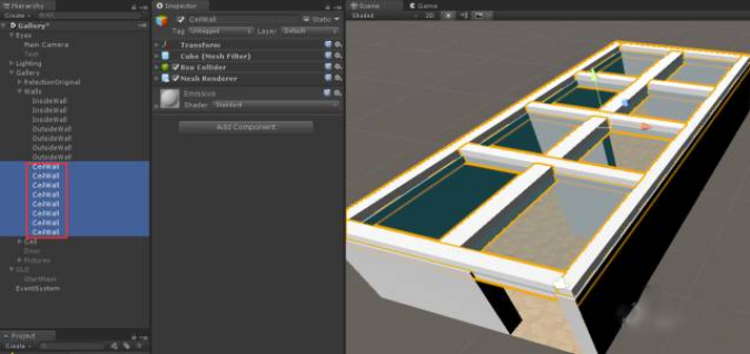 6完善展馆的屋顶效果