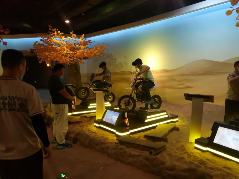 VR赛车游戏体验场景